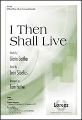 I Then Shall Live SATB choral sheet music cover